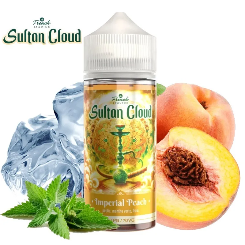 [004637] Imperial Peach 100ml - Sultan Cloud