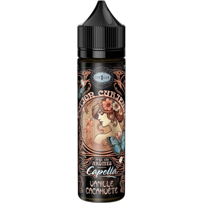 [004785] E-liquide Vanille Cacahuète 50ml - Les potions curieuses - Curieux