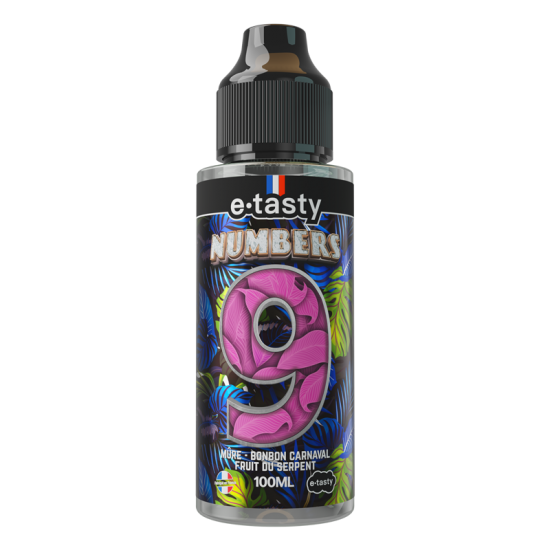 [004843] Numbers9 100ml - e.TASTY