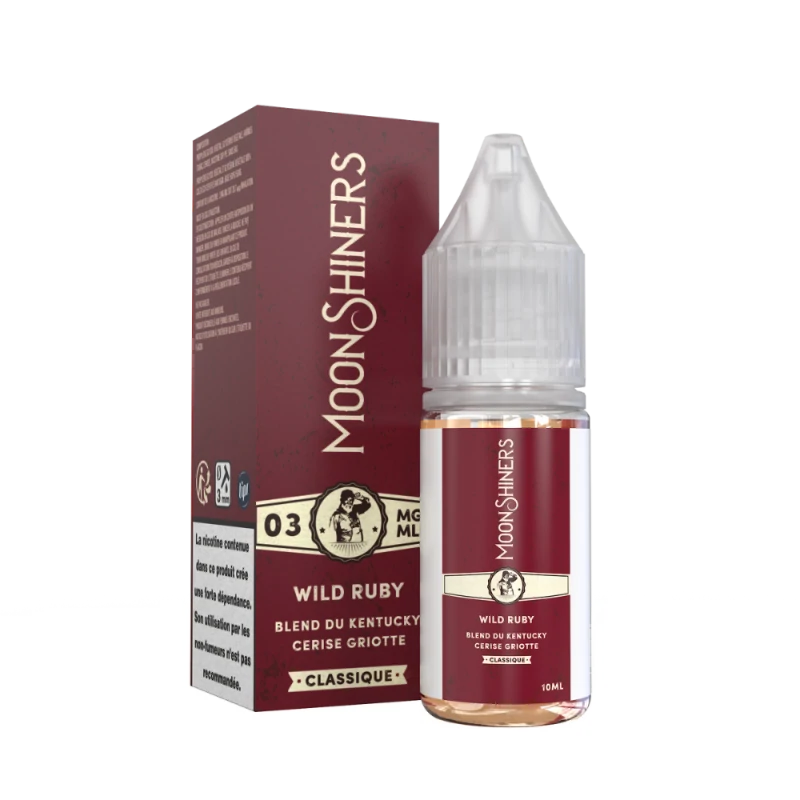 [03773-7284] Wild Ruby 10ml - Moonshiners (3mg/ml)