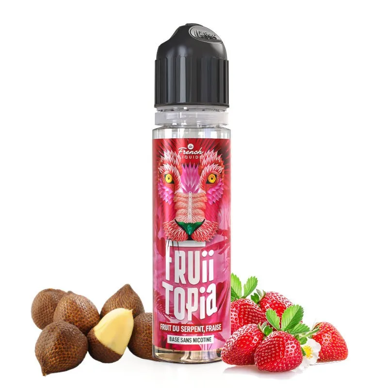 Fruit du serpent Fraise 50ml - Fruiitopia