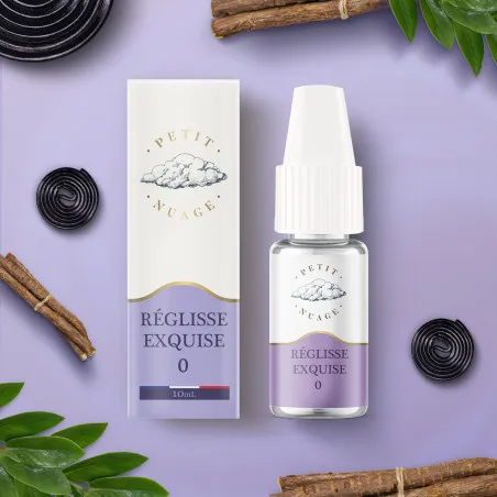 Réglisse Exquise 10 ml - Petit Nuage (0mg/ml)